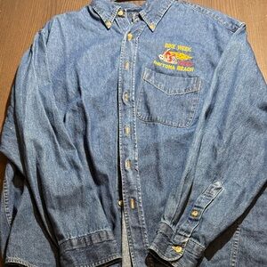 Bike Week Vintage Jean Jacket 2005